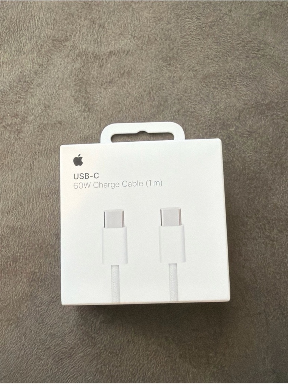 Apple 60W USB-C charge cable 1m